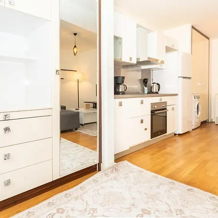 Cozy And Central Studio Apartment With Shared Pool In Sisli